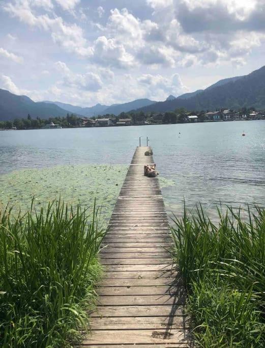 See- Und Bergblick In Bestlage Am テガーンゼー エクステリア 写真